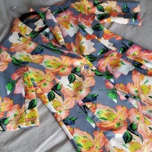 Floral Blazer